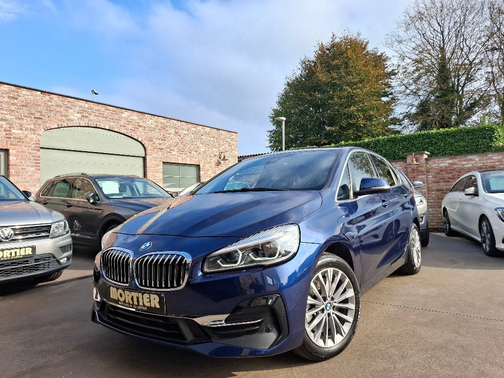 BMW 225xe Performance, Amper 67550km ! FULL OPTION, Auto's, Monovolume, Blauw, Bedrijf, Hybride Elektrisch/Benzine