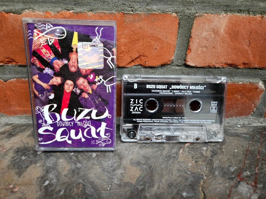 Buzu Squat – Dowódcy Miłości cassette | Polish hip-hop, Enlèvement ou Envoi