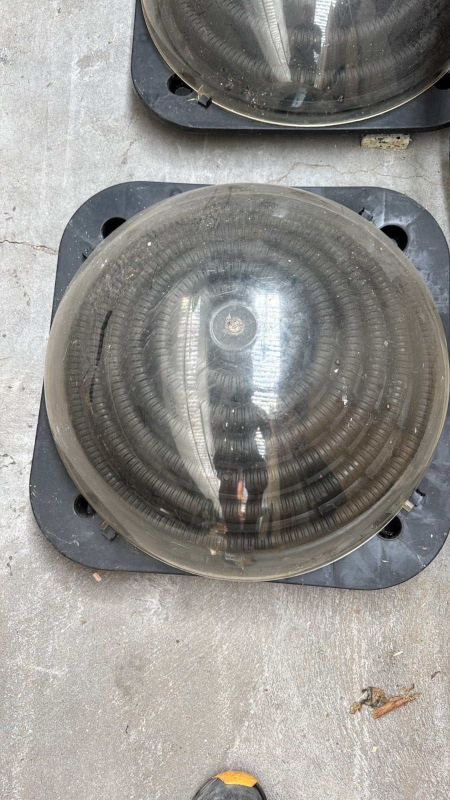 Solar bollen zwembad, Enlèvement