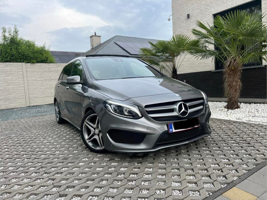 Mercedes B220 Cdi Pack Amg Automaat met 125.000km, Automaat, Euro 6, Bi-Xenon koplampen, Leder