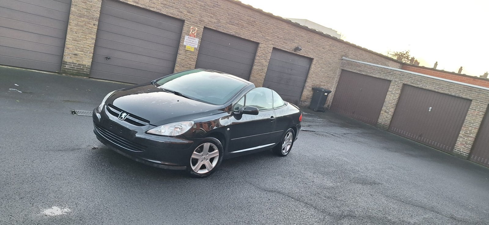 Peugeot 307, Auto's, Automaat, Cabriolet, Zwart, Particulier