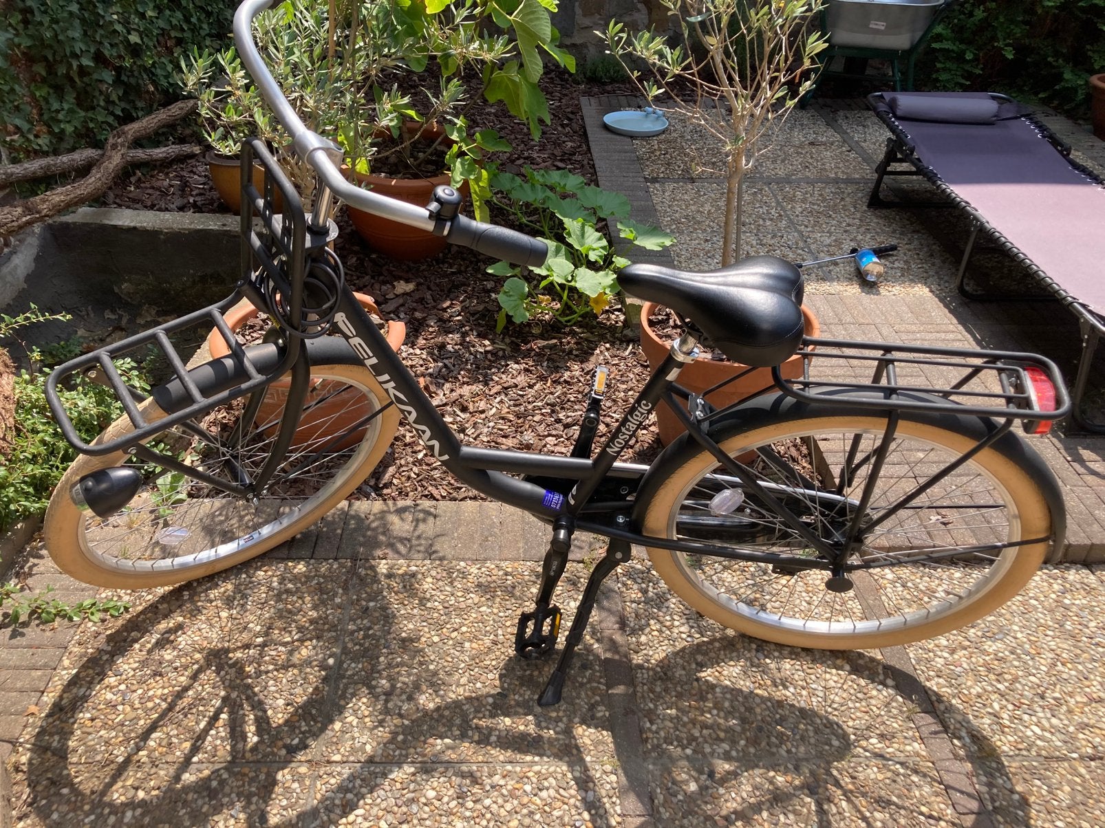 Damesfiets, Fietsen en Brommers, Ophalen, Zo goed als nieuw, Terugtraprem