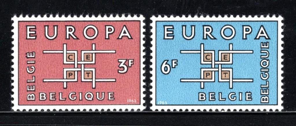 1260/1261 MNH 1963 - Europe., Timbres & Monnaies, Timbres | Europe | Belgique, Neuf, Enlèvement ou Envoi, Non oblitéré, Europe