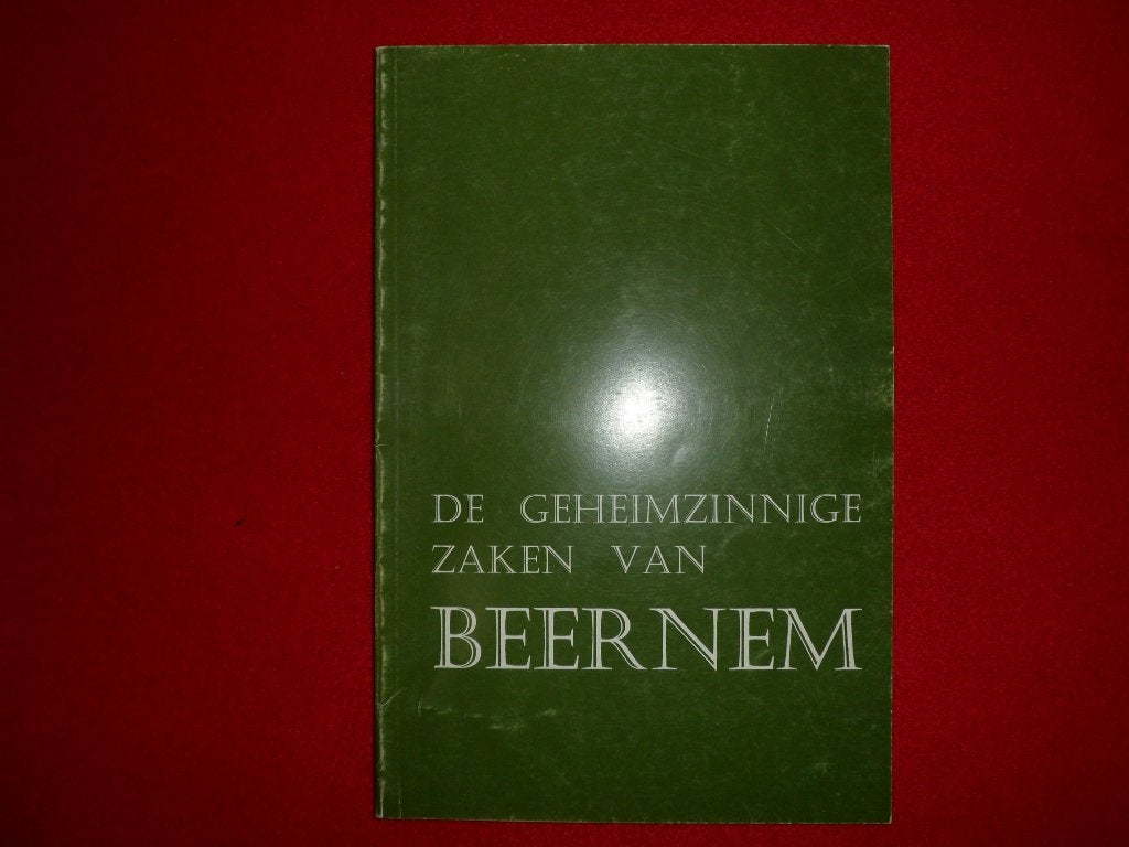 A. Ryserhove: De geheimzinnige zaken van Beernem, Boeken, Ophalen of Verzenden, A. Ryserhove, 20e eeuw of later, Gelezen