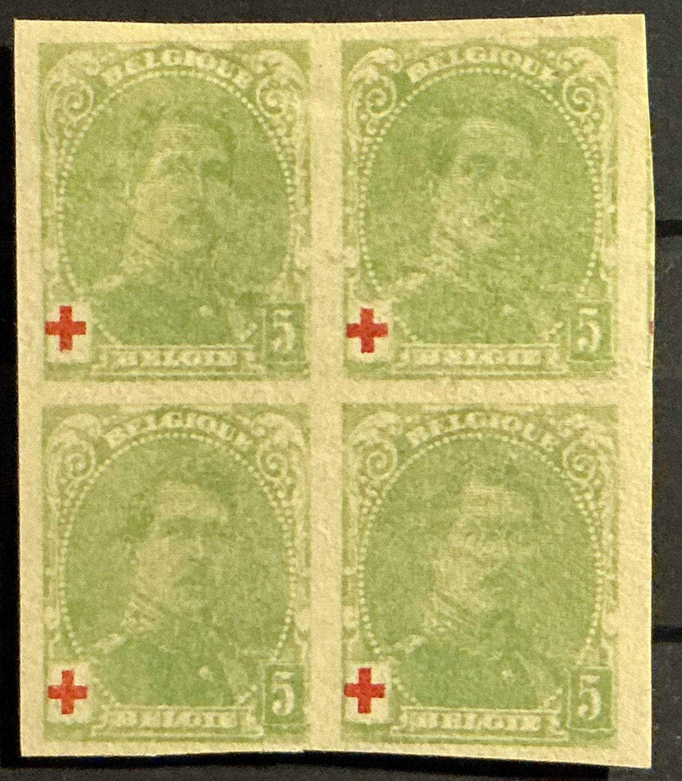 LOT 886. OBP: Ong.129. MNH. Gom. In blok., Koninklijk huis, Orginele gom, Ophalen of Verzenden, Postfris