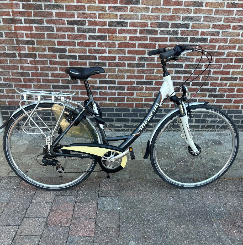 Fiets met lage instap, Gebruikt, Velgrem, Versnellingen, 50 tot 53 cm