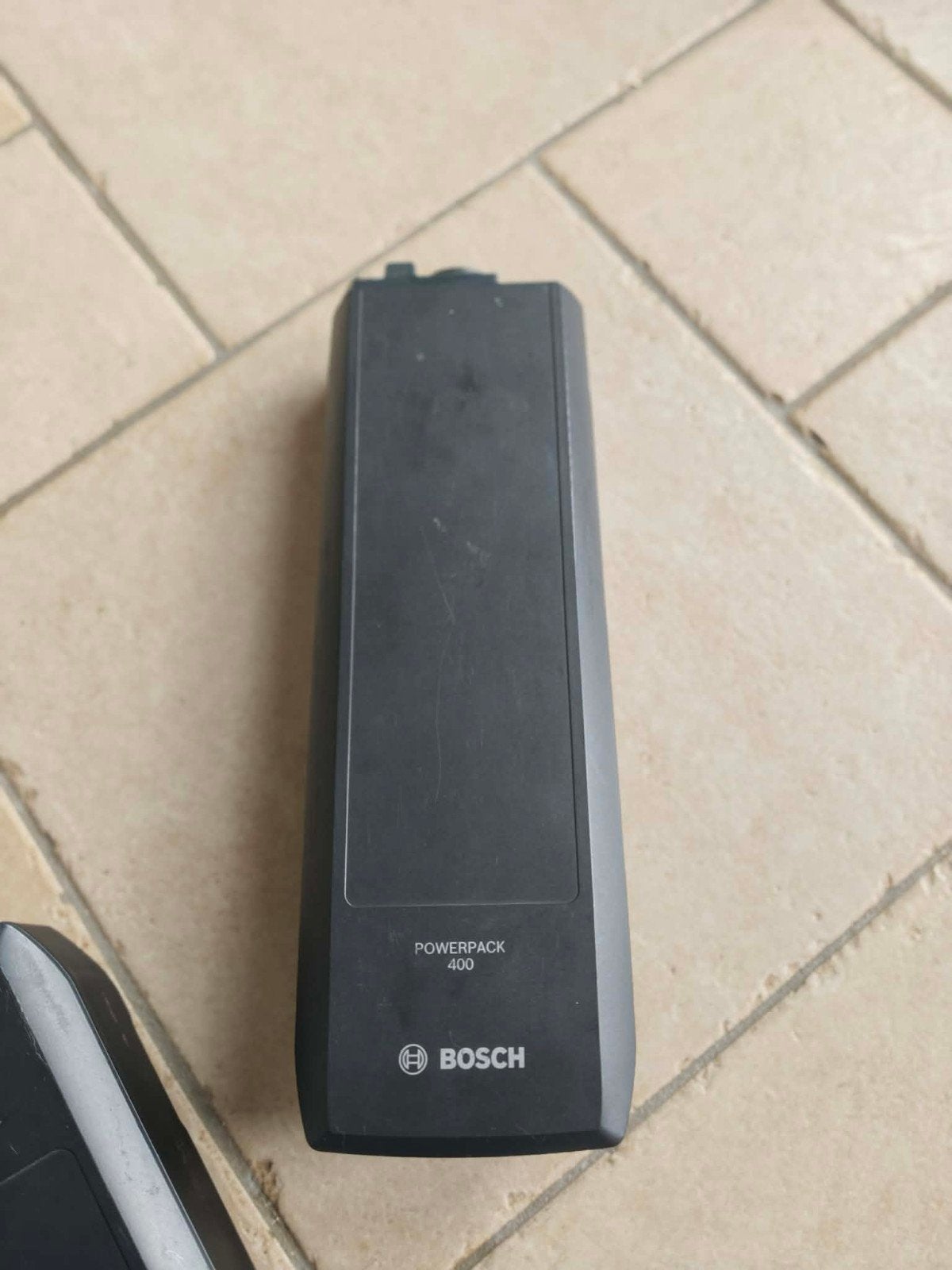 Porte-bagages à batterie Bosch 400Wh pour vélo électrique -, Vélos & Vélomoteurs, Enlèvement, Comme neuf