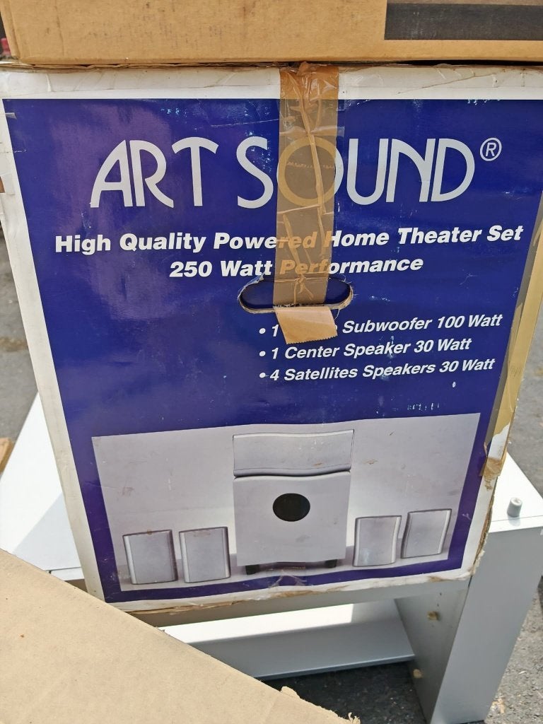 Art Sound High Quality Powered Home Theater Set, Audio, Tv en Foto, Home Cinema-sets, Ophalen, Gebruikt
