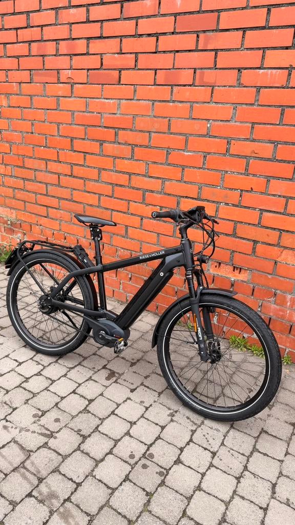 Speedpedelec Riese & Müller Charger 2 HS 45km/h met 3770km, Fietsen en Brommers, Zo goed als nieuw, 47 tot 51 cm, 50 km per accu of meer