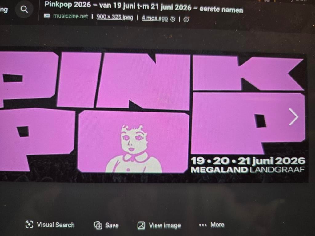 Ticket pinkpop 2026