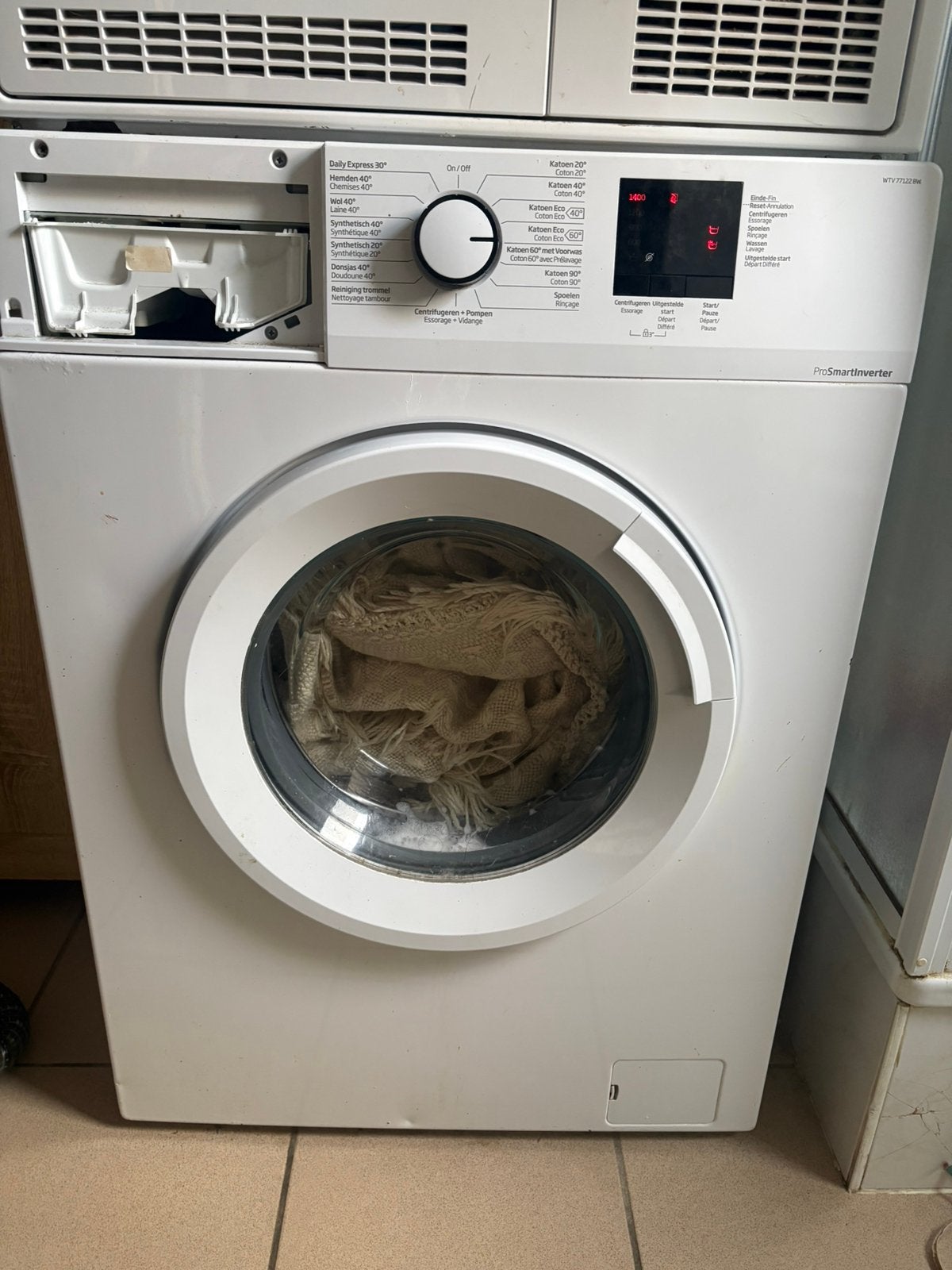 Wasmachine, Ophalen, Zo goed als nieuw