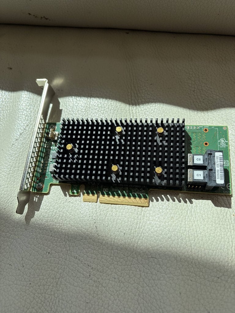 Contrôleur RAID Broadcom Megaraid 9440-8i, Informatique & Logiciels, Lecteurs de carte mémoire, Enlèvement ou Envoi, Utilisé