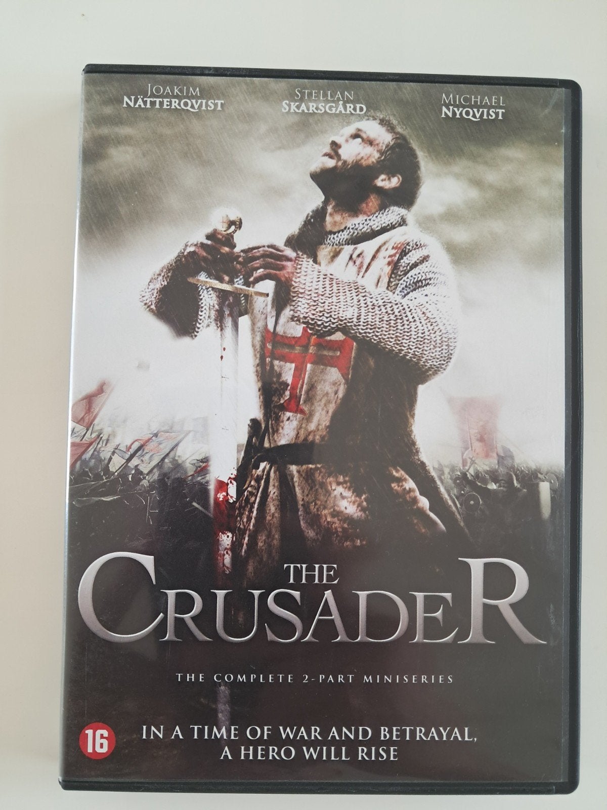 Dvd The Crusader (Historische Miniserie) AANRADER, Cd's en Dvd's, Ophalen of Verzenden