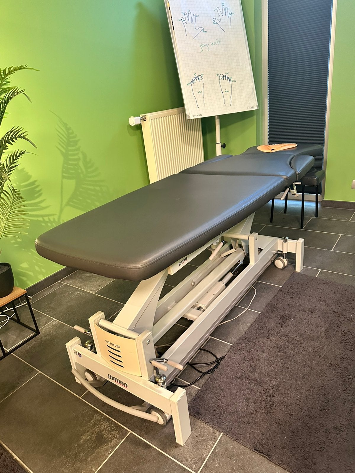 Gymna Osteoflex elektrische behandeltafel / massagetafel, Sport en Fitness, Ophalen, Gebruikt, Massagetafel