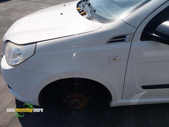 Aile avant gauche d'un Chevrolet Aveo (GAZ), -, 3 mois de garantie, Utilisé, -