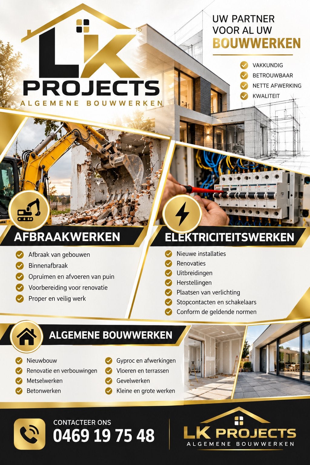 LK Projects – Algemene Bouwwerken & Beveiliging