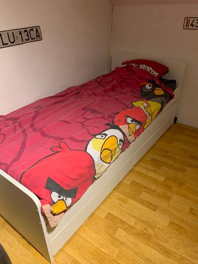 uittrekbaar bed, 90 cm, Enlèvement, Utilisé, 200 cm