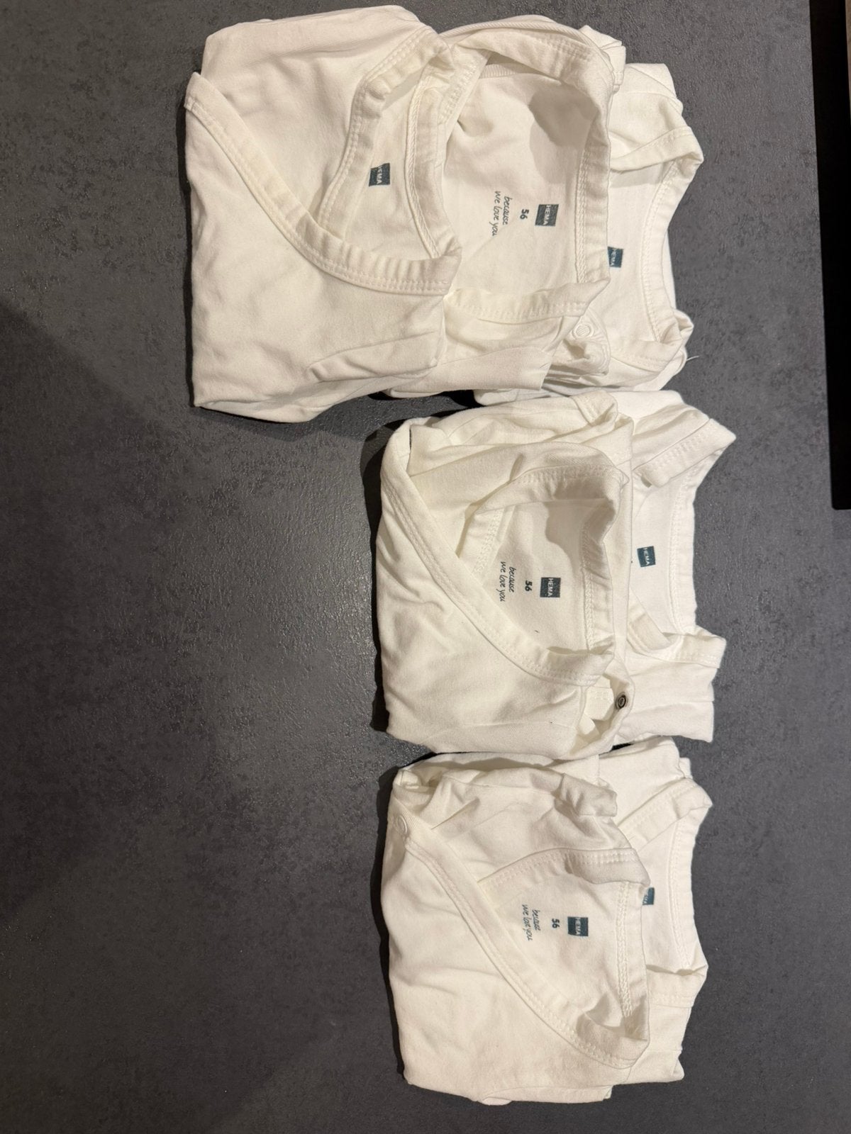 7 rompers hema korte mouwen, Ophalen of Verzenden, Zo goed als nieuw