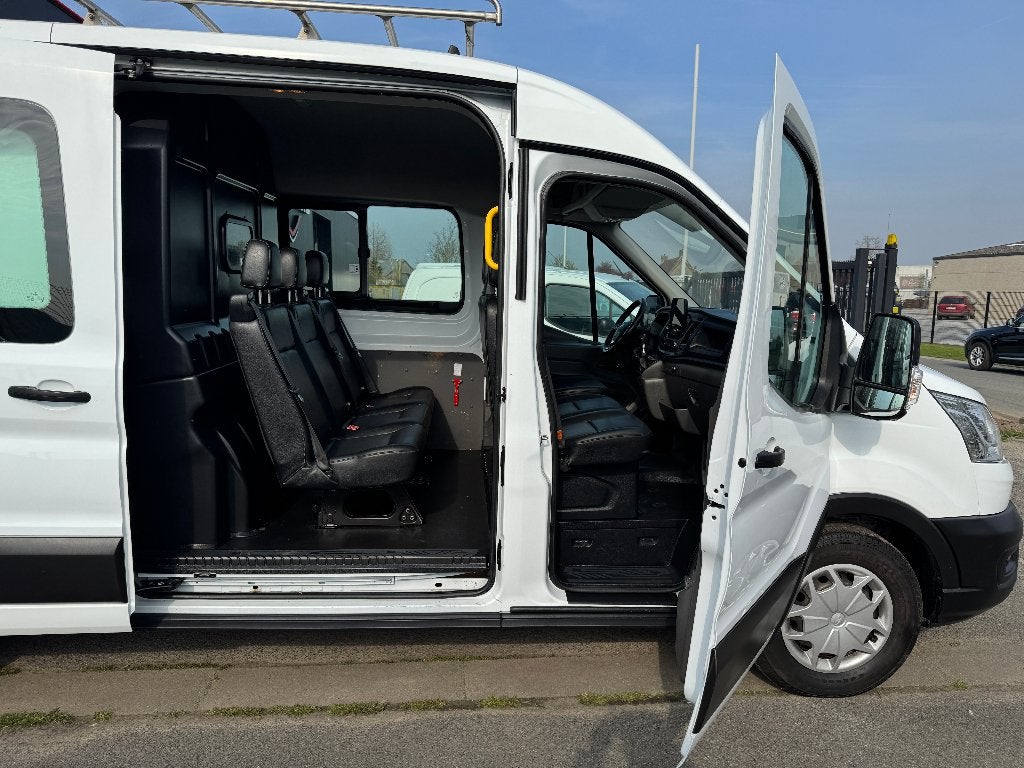Ford Transit 2.0 L3H2 ecoblue hybrid 6 plaatsen 1st eig boek, Autos, Camionnettes & Utilitaires, Achat, Electronic Stability Program (ESP)