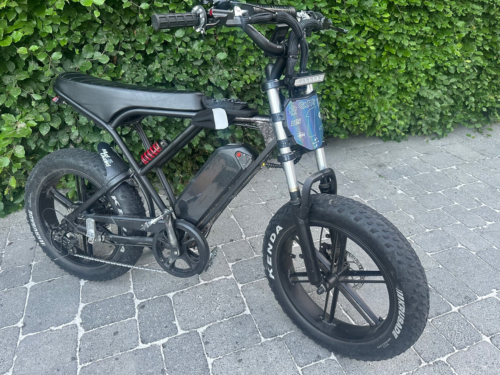 Costum fatbike, Ophalen, Zo goed als nieuw