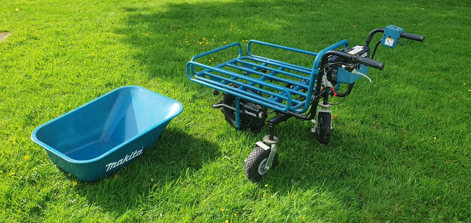 Brouette Makita 18 V avec boîte de transport, Enlèvement