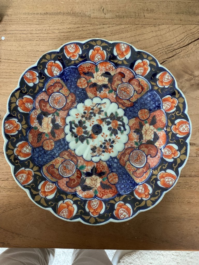 Japanse Imari schotel, Antiquités & Art, Enlèvement ou Envoi