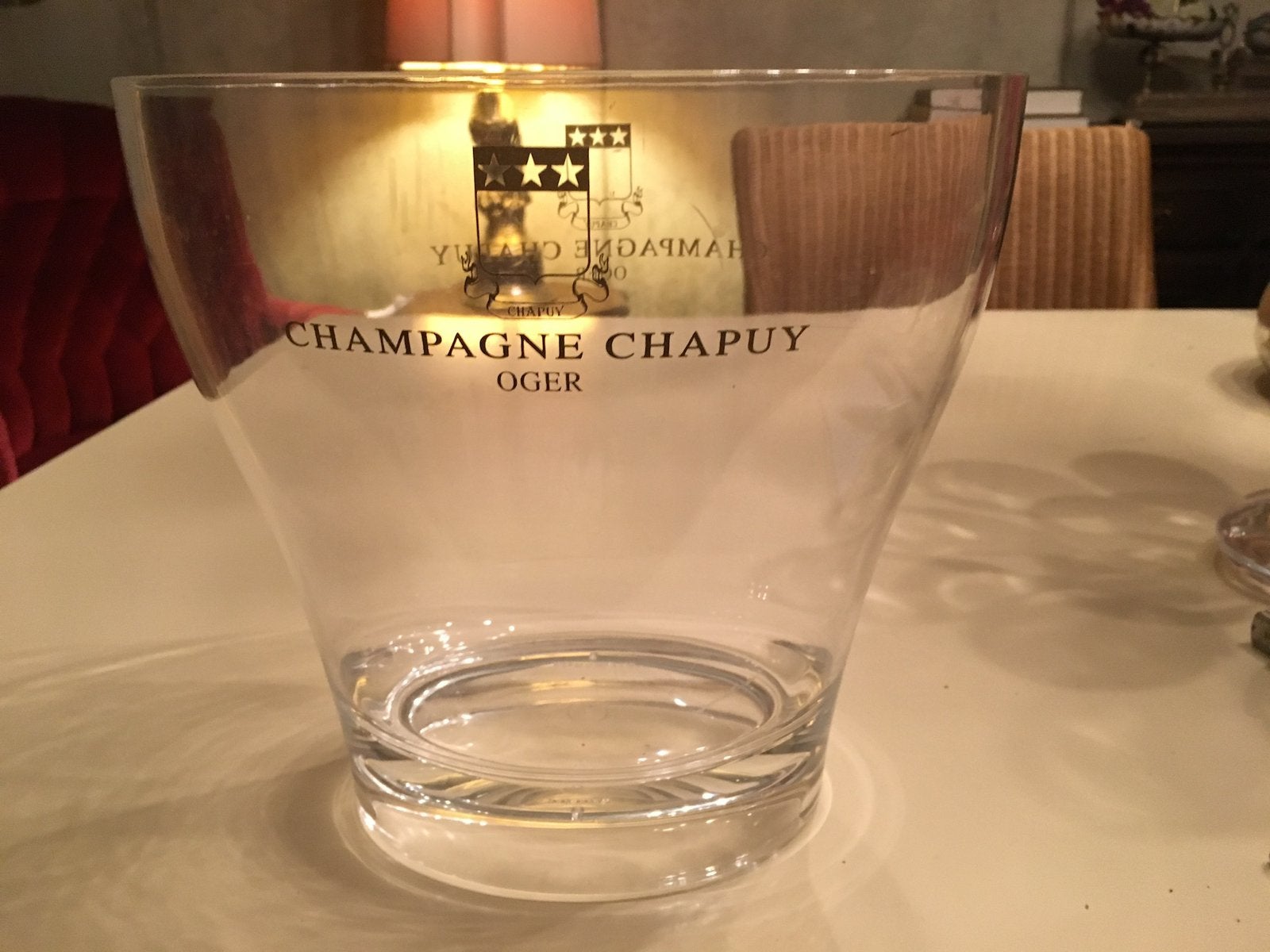 Ijsemmer koeler Champagne Chapuy Oger, Enlèvement ou Envoi, Comme neuf, France, Champagne