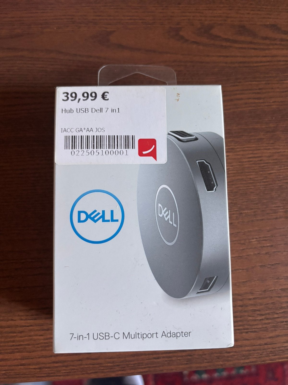 Dell USB C hub 7 in 1, Computers en Software, Ophalen, Zo goed als nieuw
