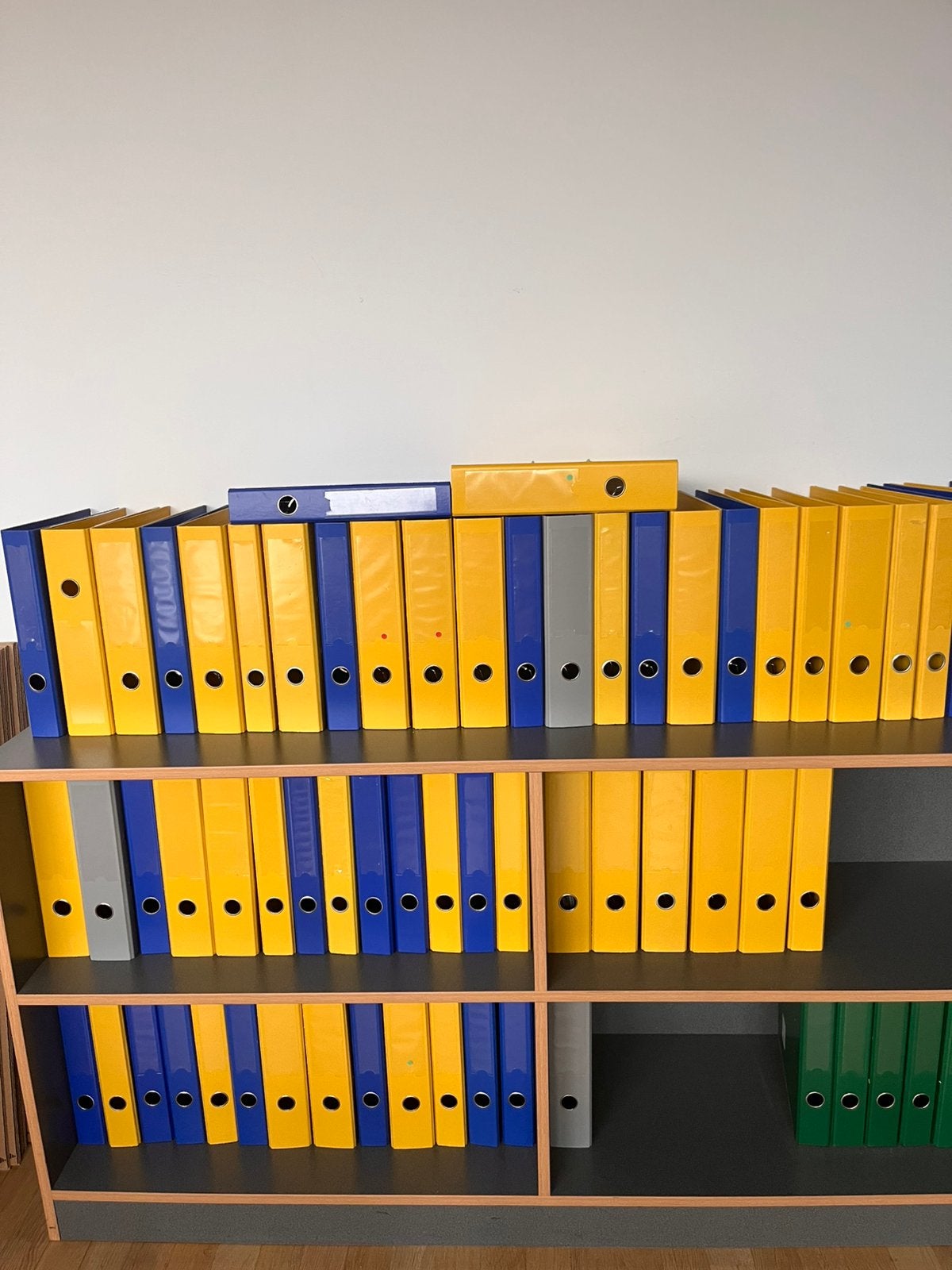 Ringmappen verschillende formaten/kleuren, Ophalen, Zo goed als nieuw