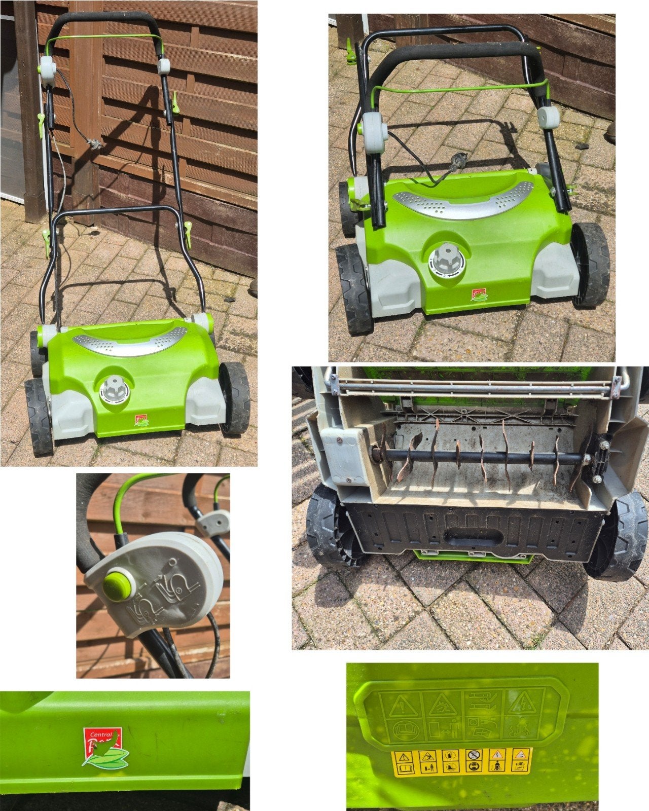 Scarificateur, Jardin & Terrasse, Scarificateurs, Enlèvement, Utilisé, Électrique, Central park