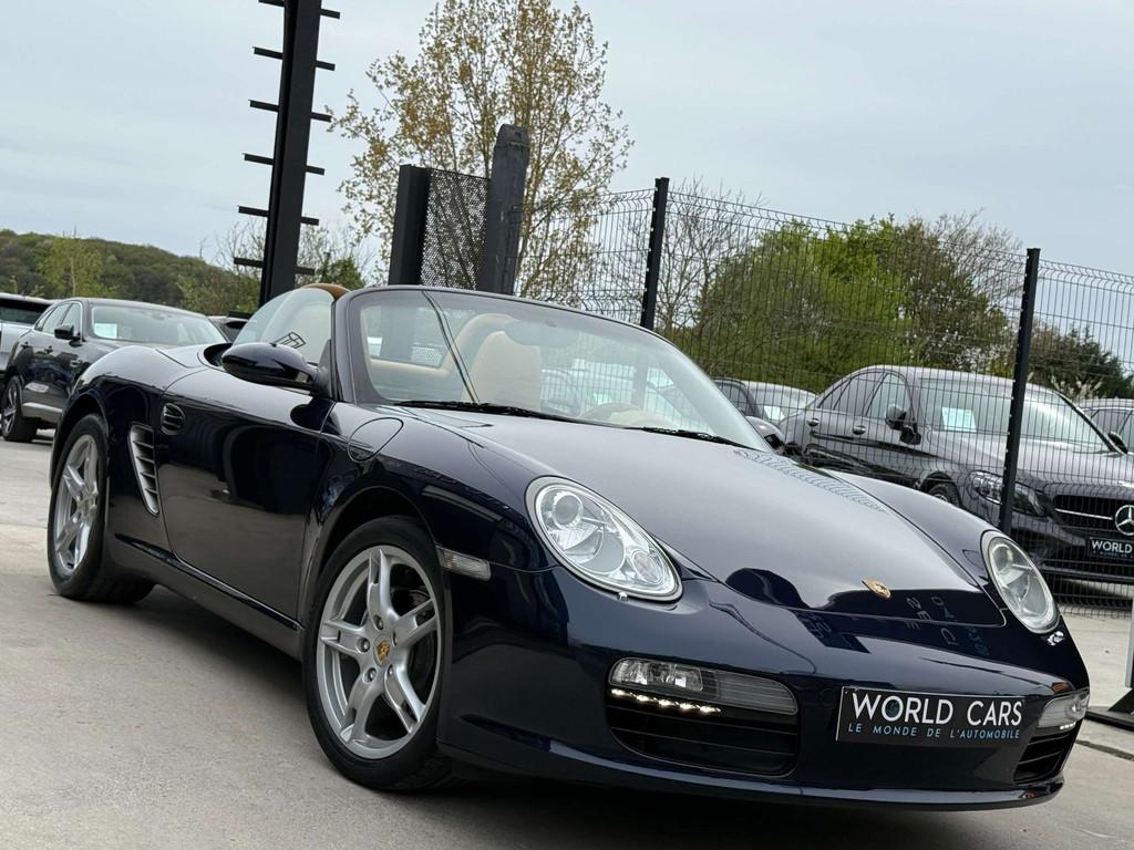 Porsche Boxster 2.7i Tiptronic S - NAVIGATION - CRUISE - XEN, Autos, Porsche, Cuir, Achat, Entreprise, 6 cylindres
