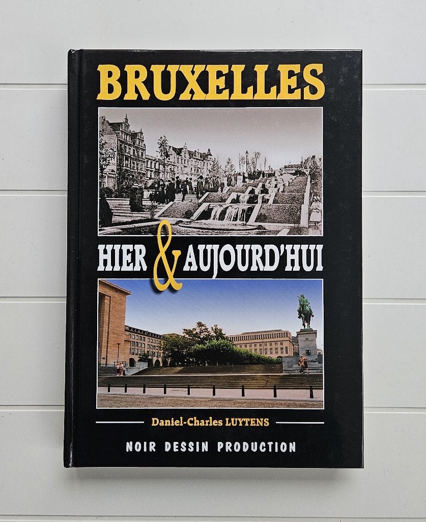 Bruxelles hier et aujourd'hui, Livres, Histoire nationale, Enlèvement ou Envoi, Comme neuf, Daniel-Charles Luytens