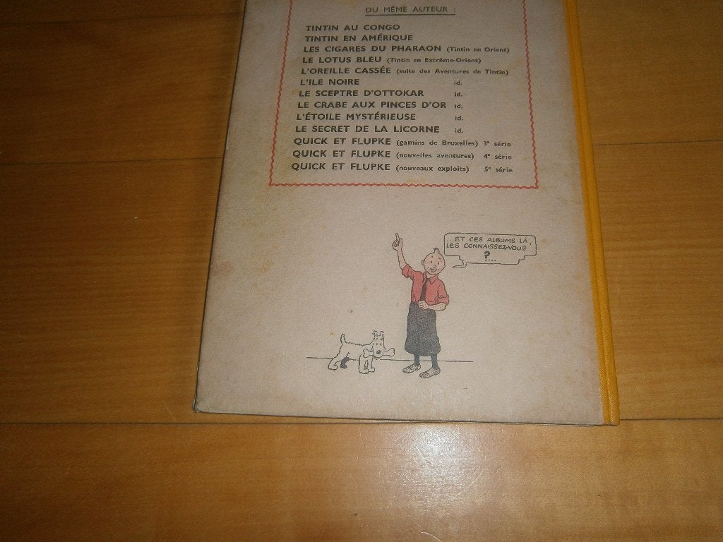 TINTIN, Envoi
