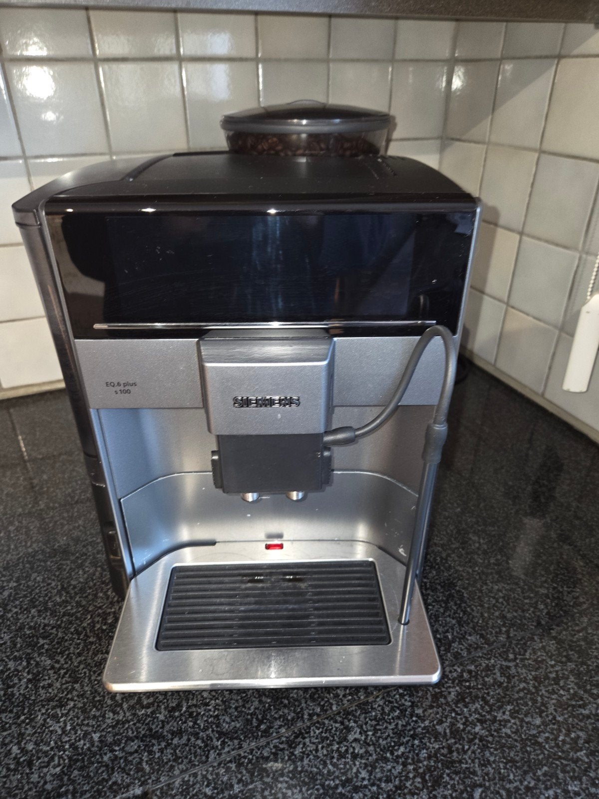 volautomatische koffiemachine siemens, Ophalen, Gebruikt, Koffiemachine