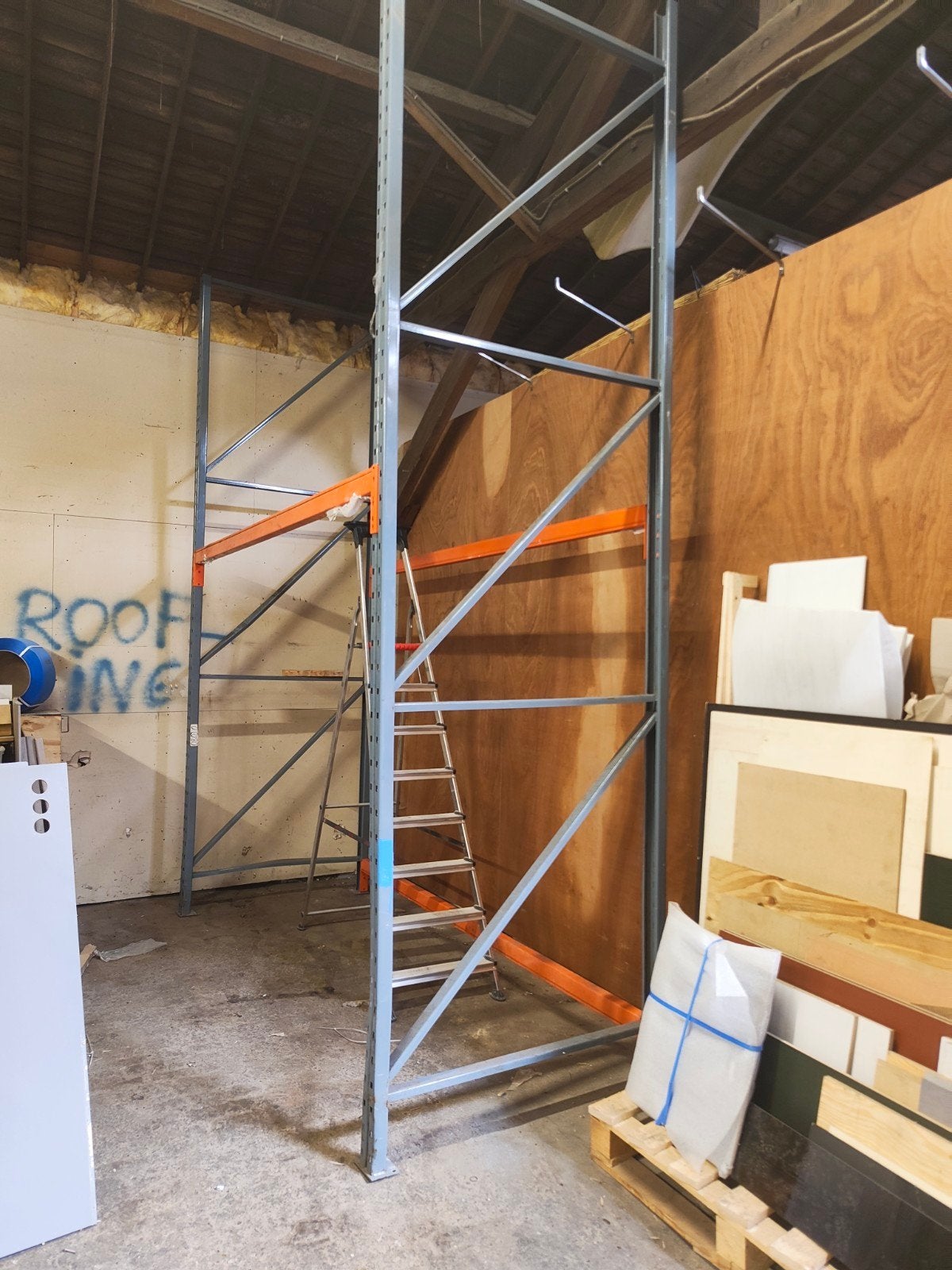 Palletstelling 6x staander 400x120 cm + 24x ligger 280 cm, Ophalen