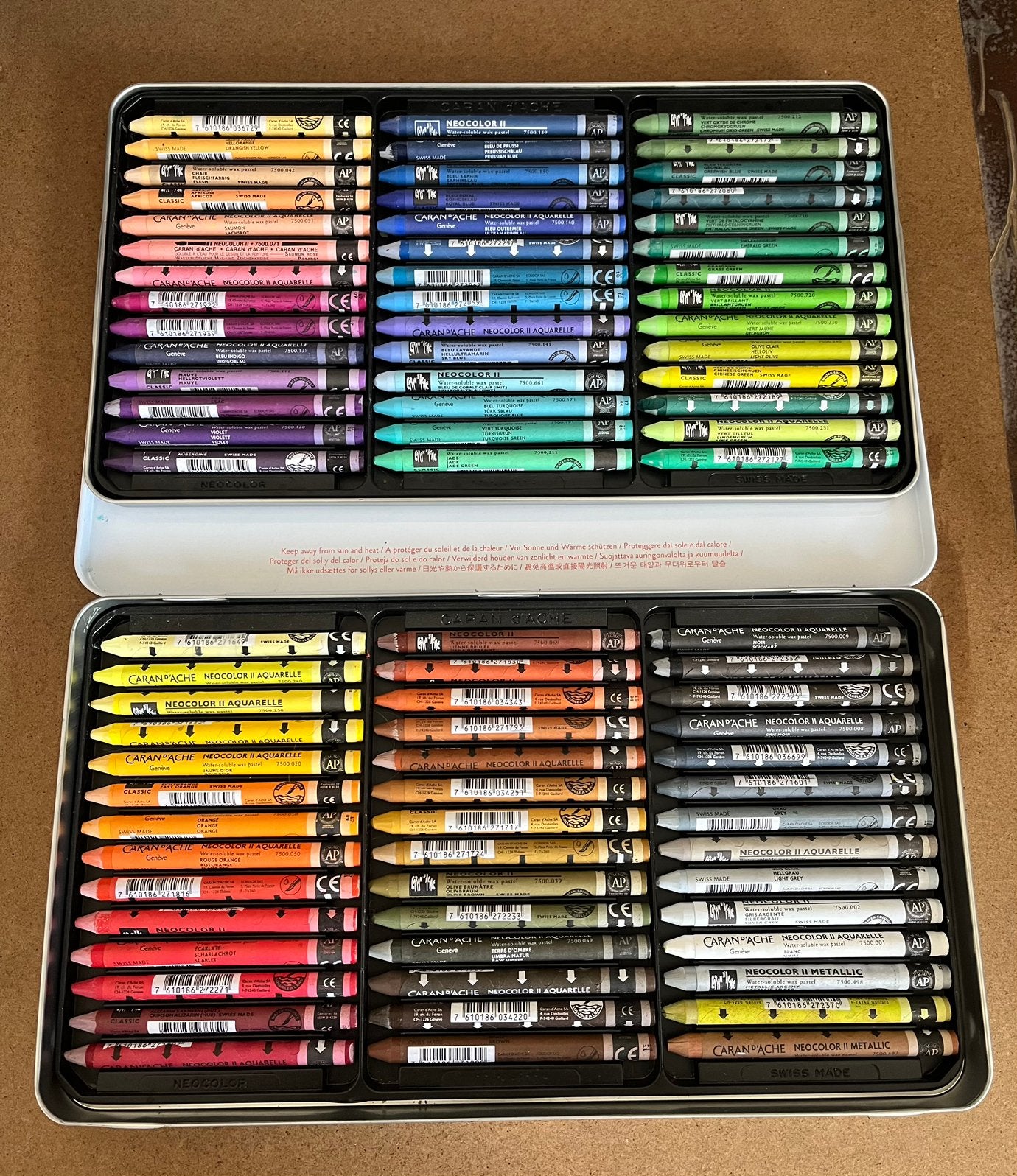 Caran d’ache Neocolor II 84 Full Set ( new), Enlèvement ou Envoi, Neuf