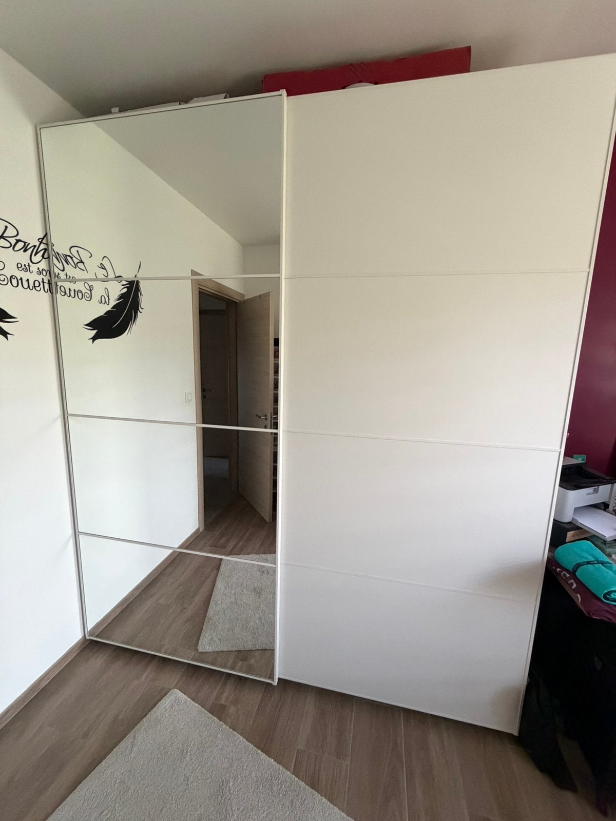 Garde-Robe Ikea, Avec porte(s), 200 cm ou plus, Comme neuf, Enlèvement