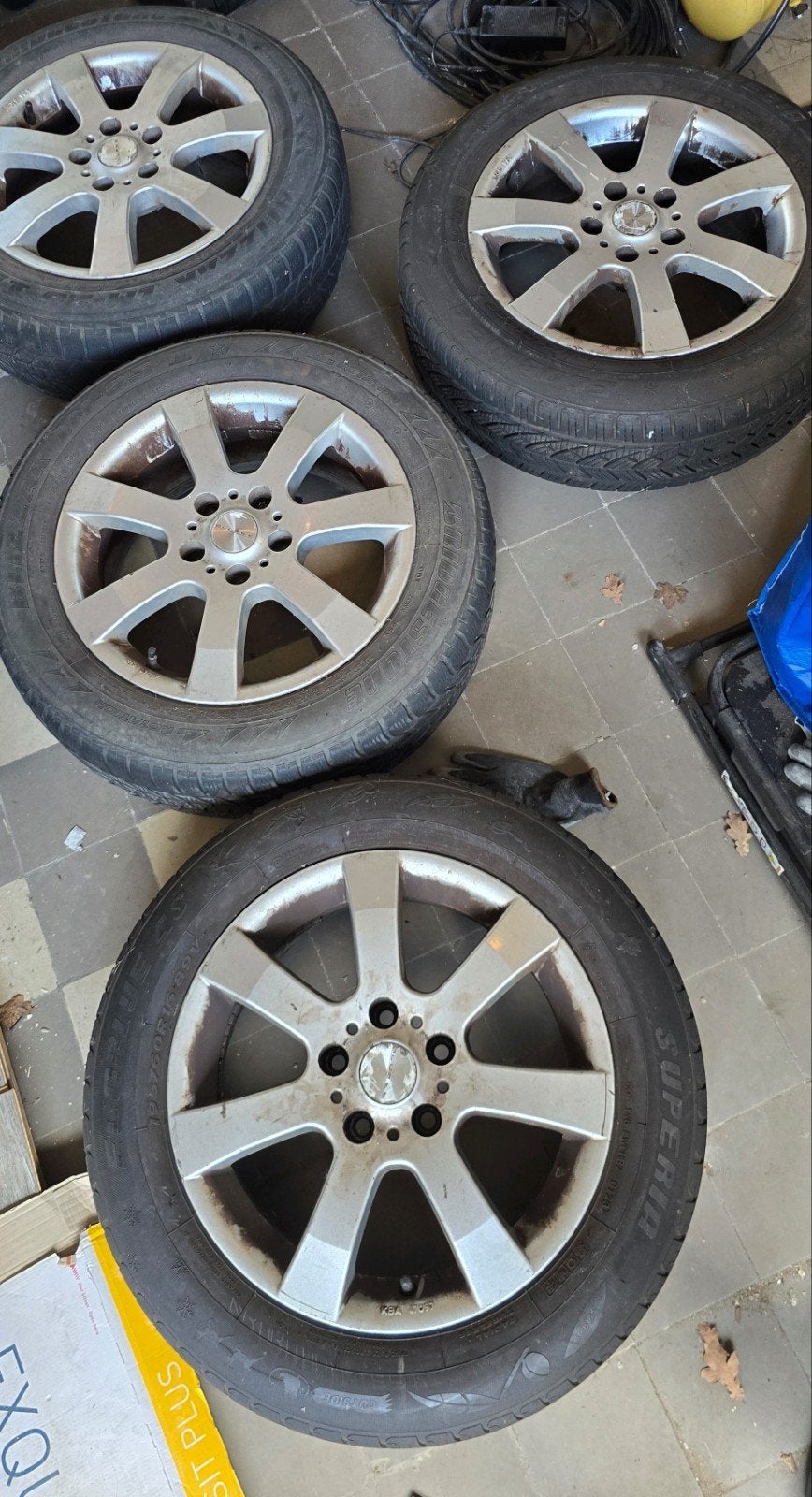 Velgen Aluett 195/60 16 Inch met nieuwe banden, Auto-onderdelen, Ophalen