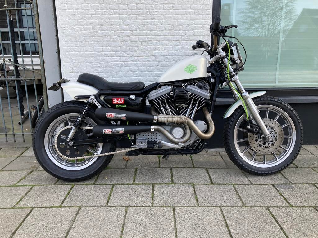 Harley Davidson XL/2 sportster 1200cc street tracker, Motoren, Particulier