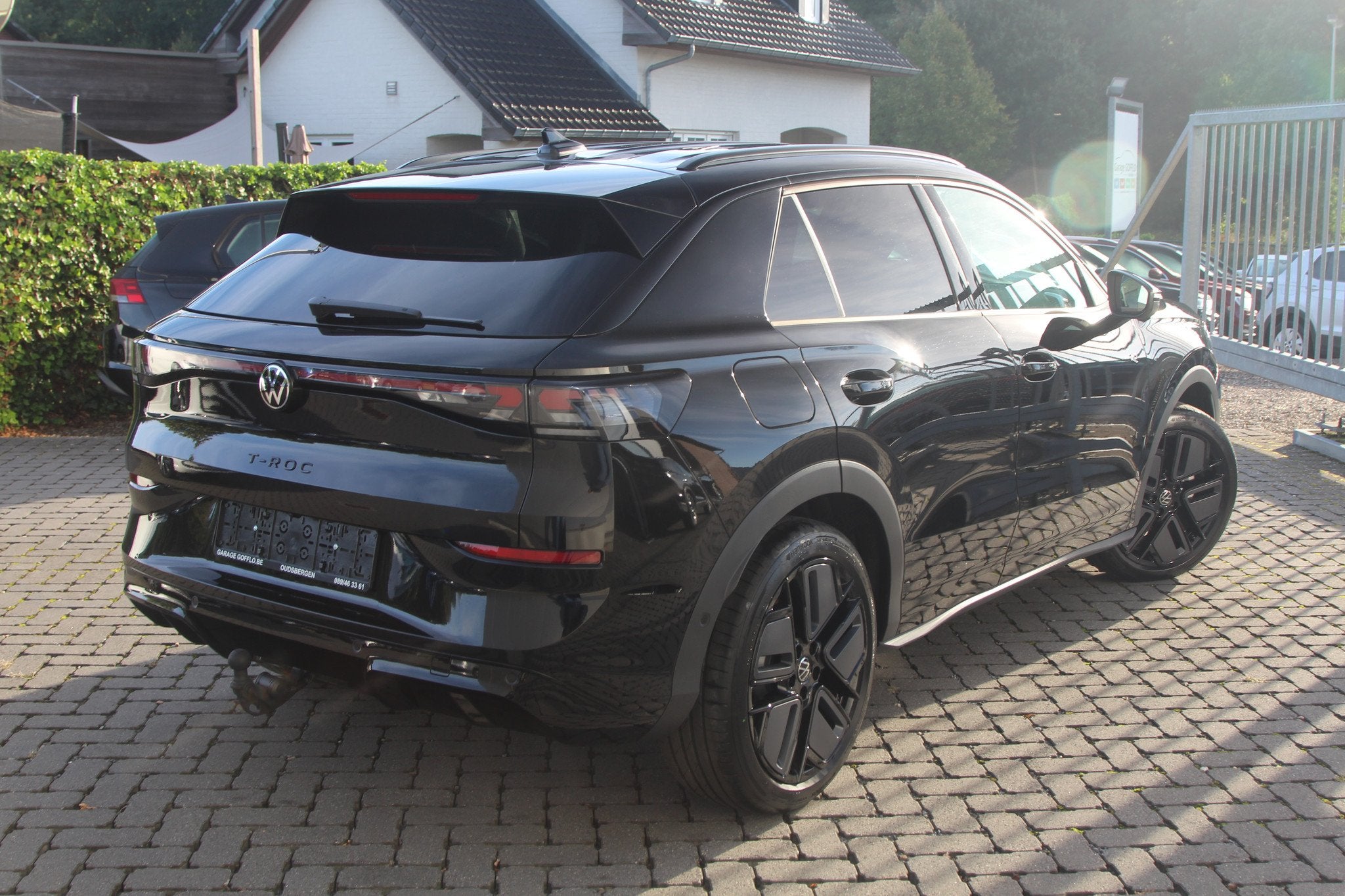 Volkswagen T-Roc 1.5 eTSI R-LINE black DSG - 10KM - 2026 - N, Auto's, Stof, 1498 cc, 4 cilinders, Zwart