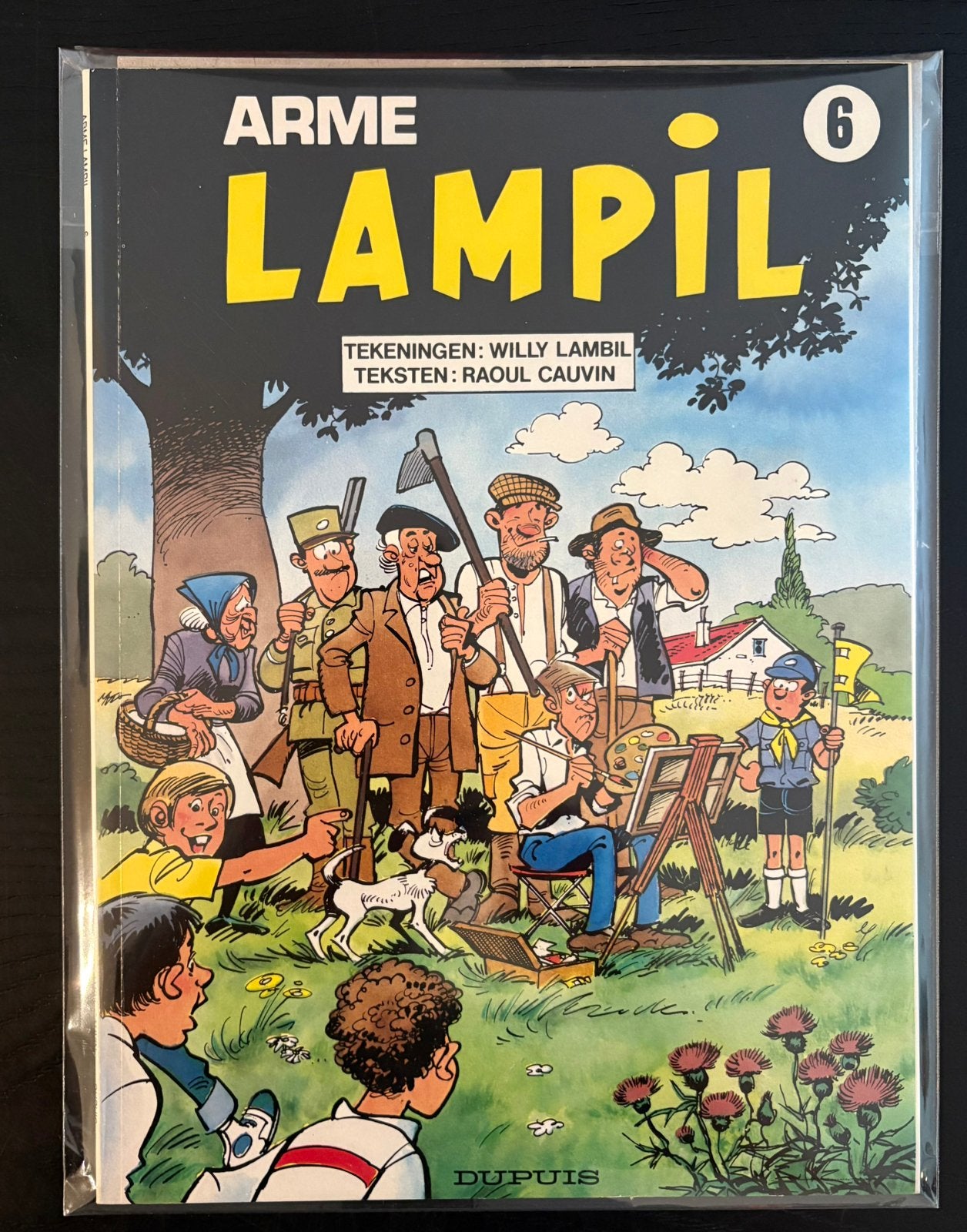 Lambil Cauvin Arme Lampil 6 eerste druk, Envoi, Comme neuf
