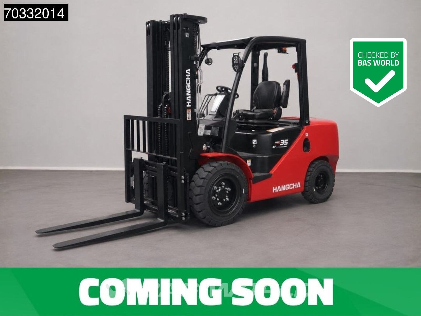 Hangcha CPCD35 FACTORY WARRANTY – KUBOTA ENGINE - CE, Diesel, Chariot élévateur, Hangcha