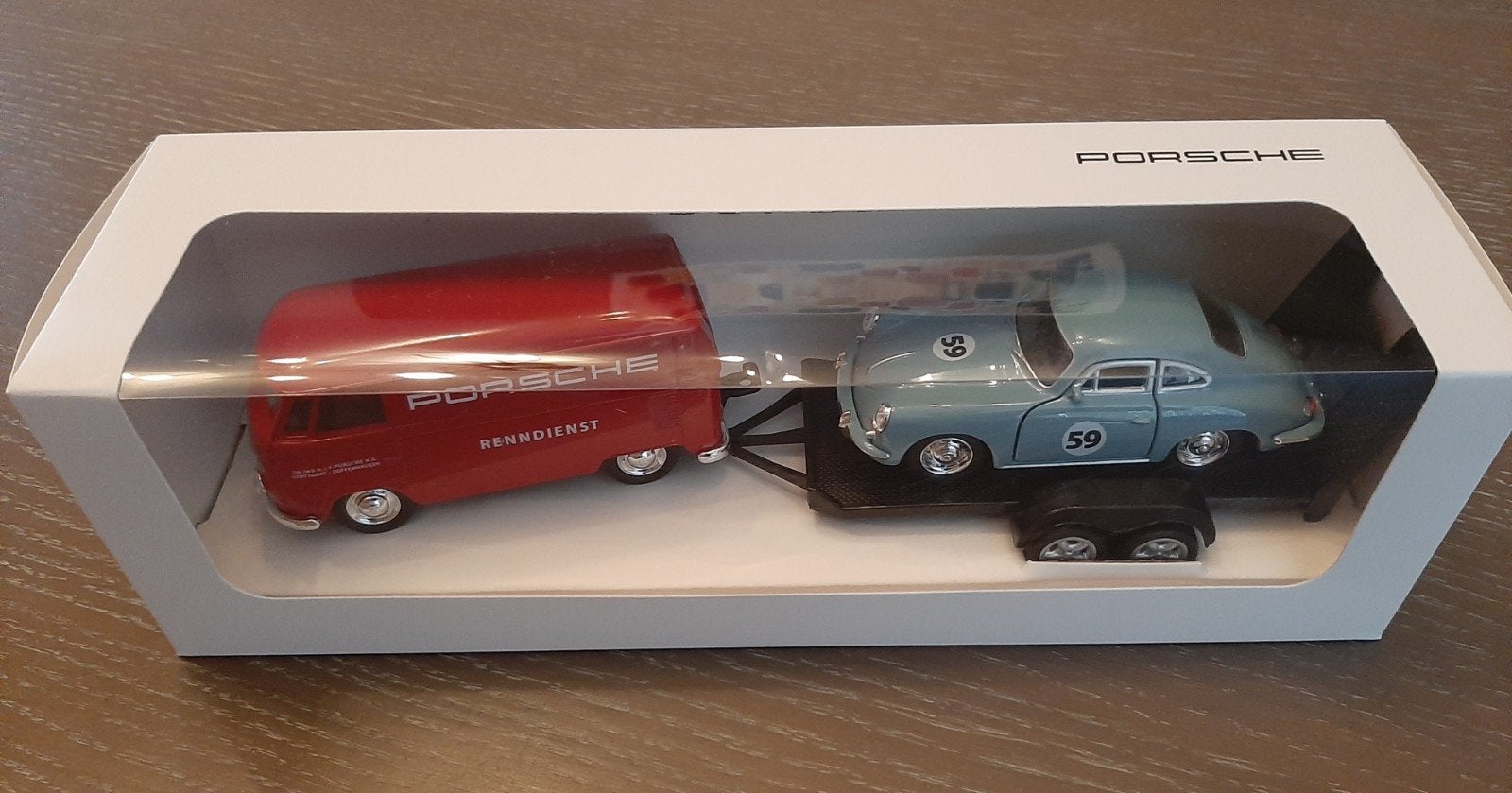 Mooie Porsche op aanhangwagen , Stuttgart, Ophalen of Verzenden