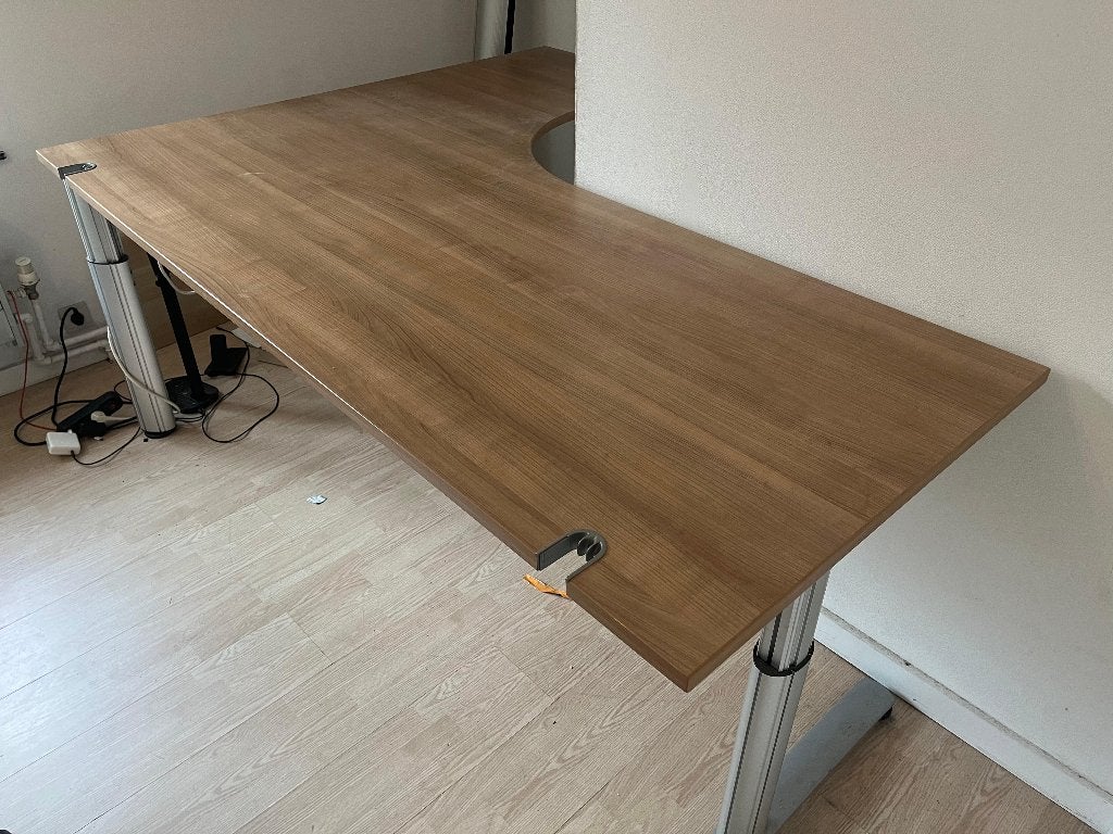 Joli grand bureau, Bois, 160 cm, Moderne, Enlèvement