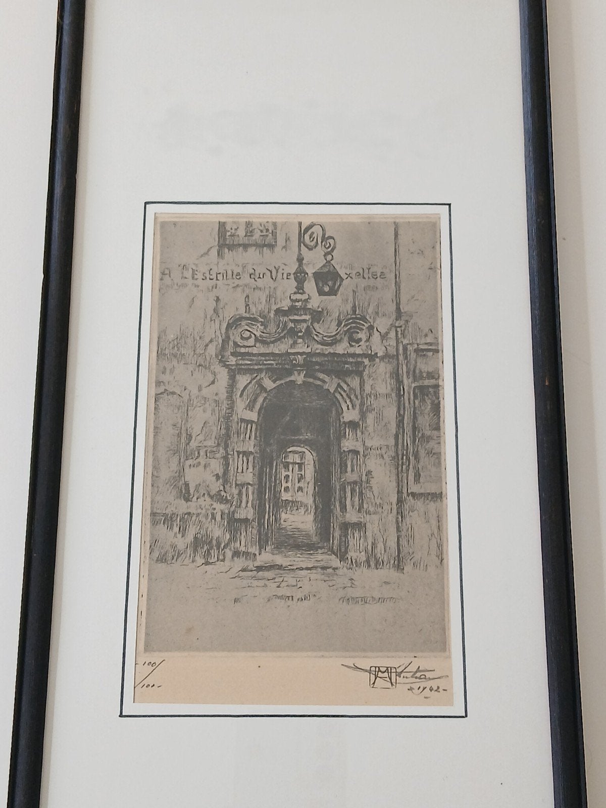 Pentekening 1939, Ophalen of Verzenden, Gravure