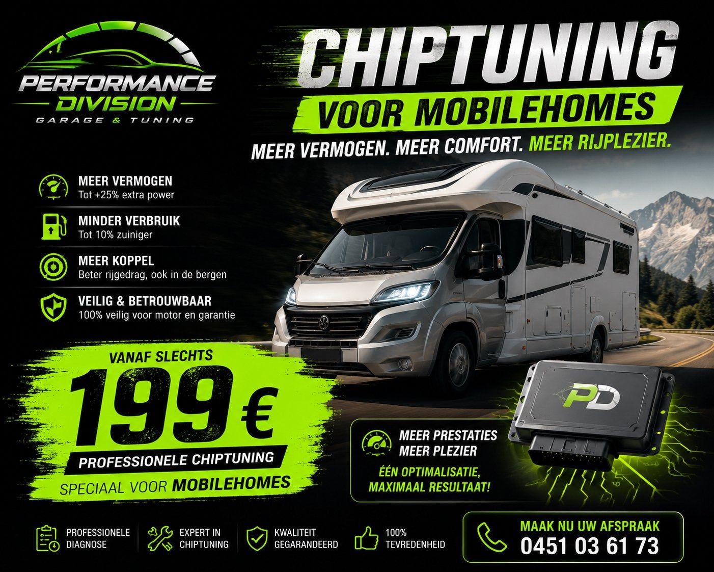 OFFRE LIMITÉE - RÉGLAGE DES PUCES POUR MOBIL-HOME 199€, Enlèvement