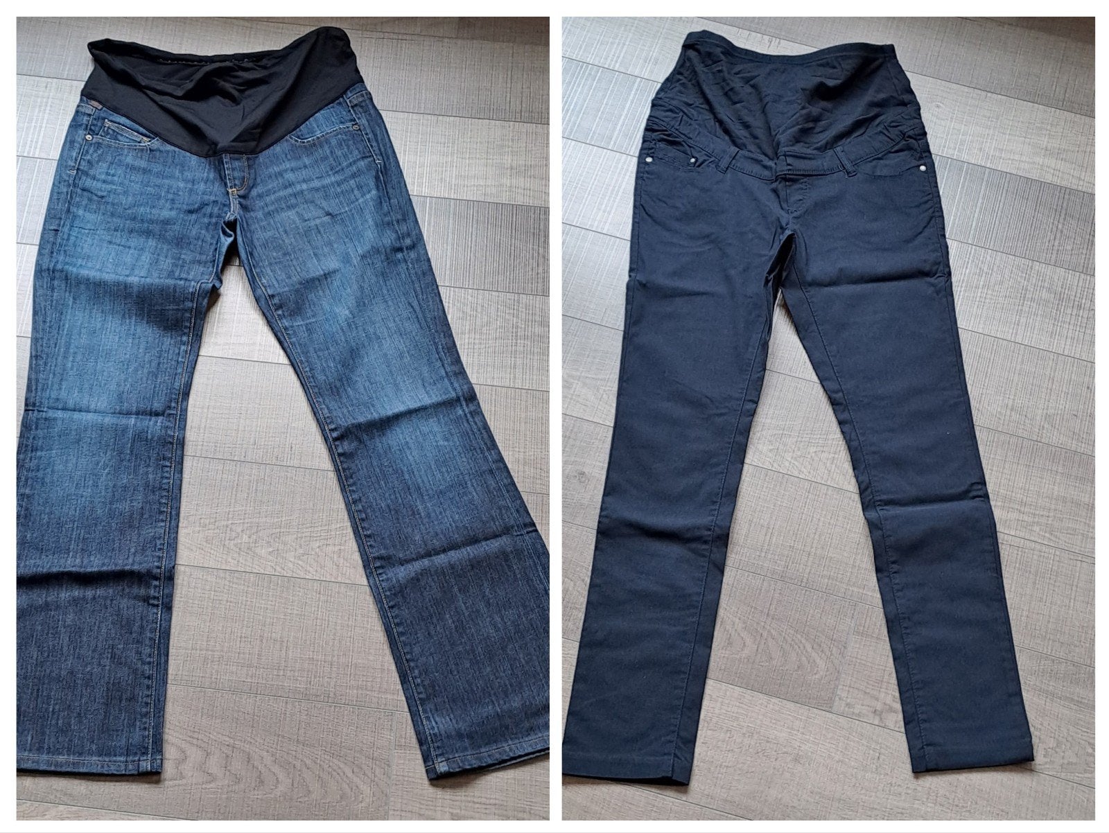 Set van 2 zwangerschapsbroeken, Ophalen of Verzenden, Blauw