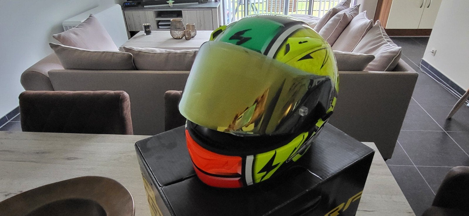 Casque moto scorpion integral, Autres marques, Casque intégral, Enlèvement, M