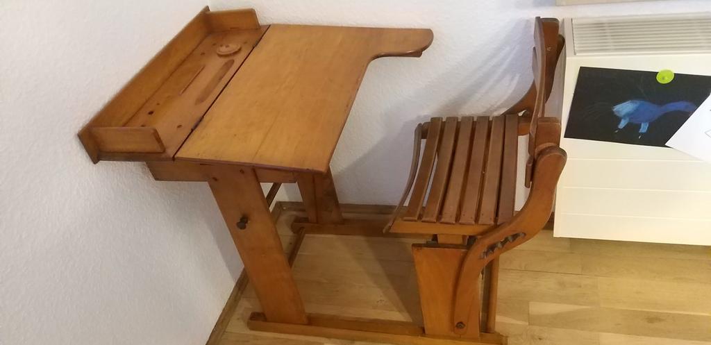 Vintage lessenaar, Ophalen