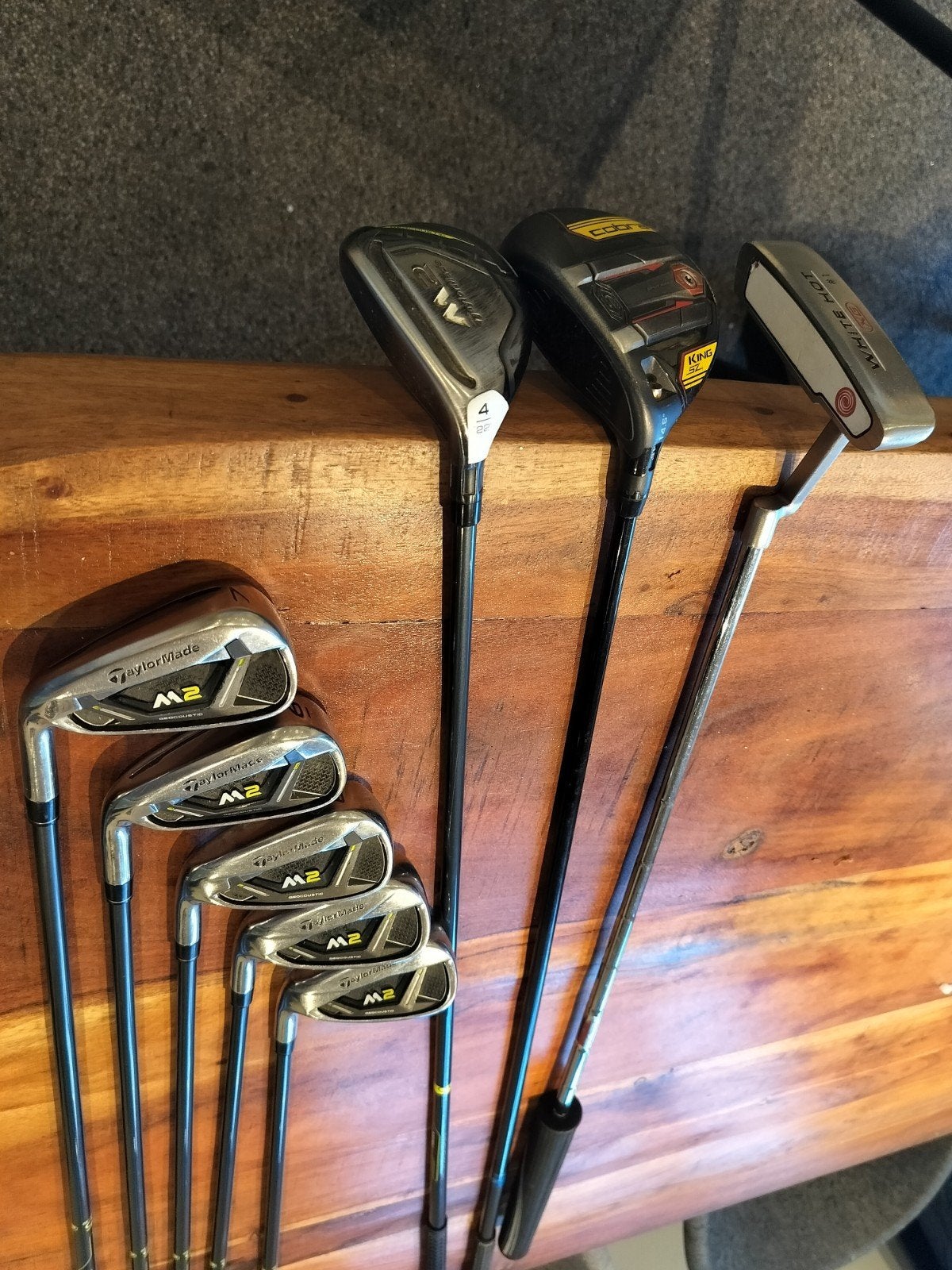 Mooie linkshandige golfset. Taylormade, Cobra en Odyssey, Sports & Fitness, Enlèvement ou Envoi, Set